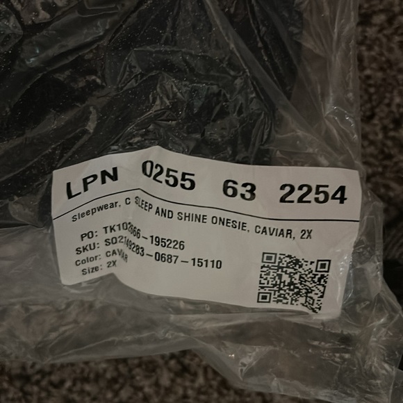 Savage x fenty Sleep & Shine Hooded Onesie 2x NIB - Picture 4 of 6